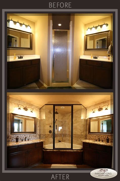 Simple design, specially shaped interior small bathroom remodeling bathroom design. Bathroom | Corner tub shower, Corner tub shower combo, Home