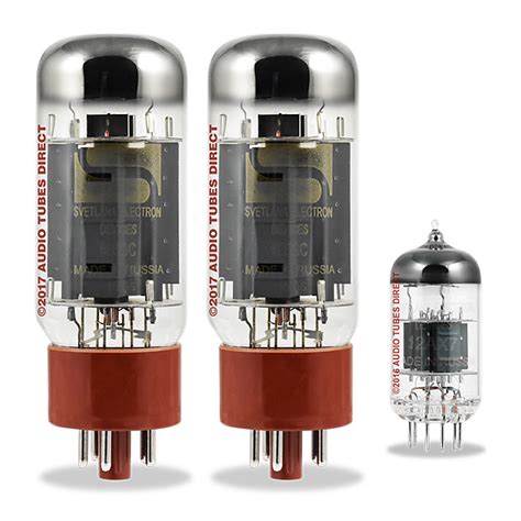 Svetlana Tube Set For Fender Champ 25 Amps With 6l6 12ax7 Reverb