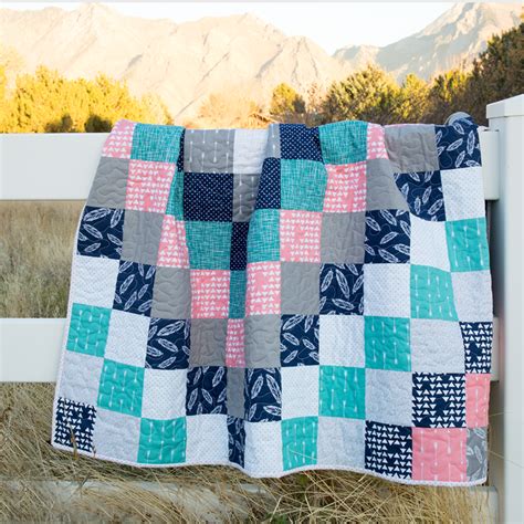 5 Baby Quilt Patterns For Beginners Simple Simon And Company