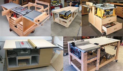 How To Build A Table Saw Workstation Woodworkmagcom