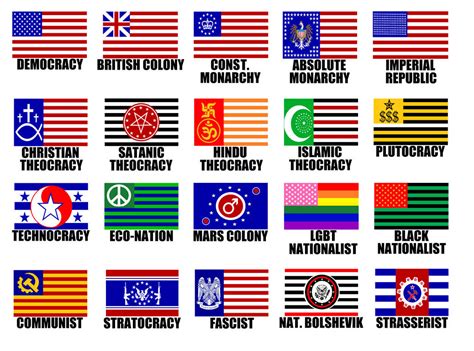 Super Deluxe Alternate Flags Of The Usa By Wolfmoon25 On Deviantart