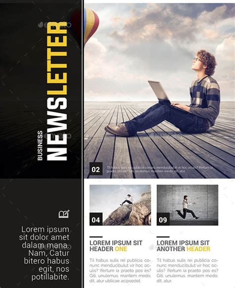 Word Newsletter Templates PSD InDesign INDD