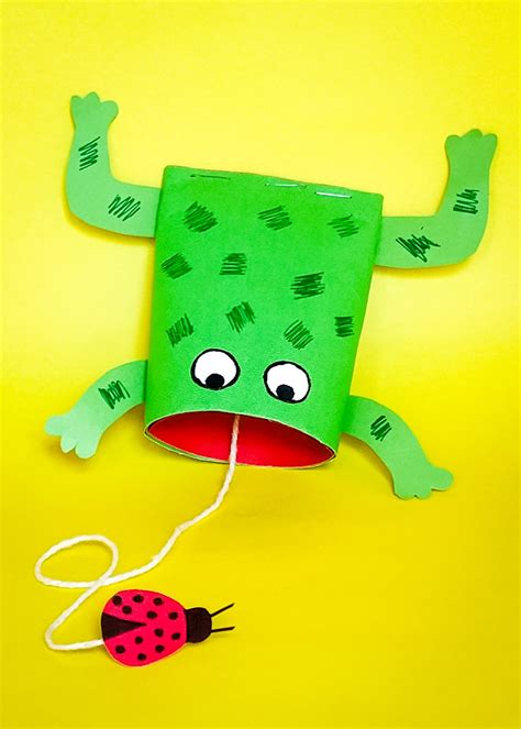 Toilet Paper Roll Frog Craft Easy Craft Kids Activity Zone
