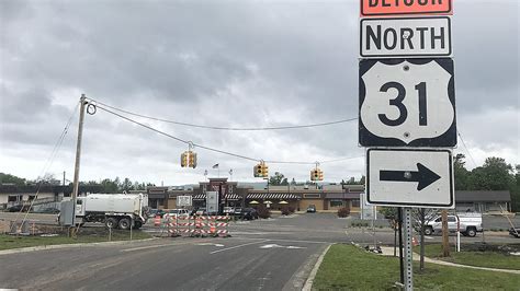 Us 31 Detour On Track To End Next Week
