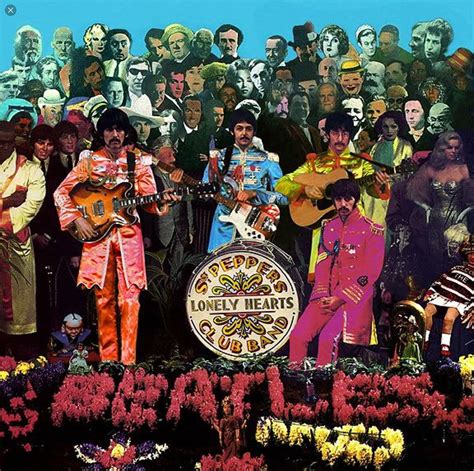The Beatles Sgt Peppers Lonely Hearts Club Band Album Cover Poster 24 X