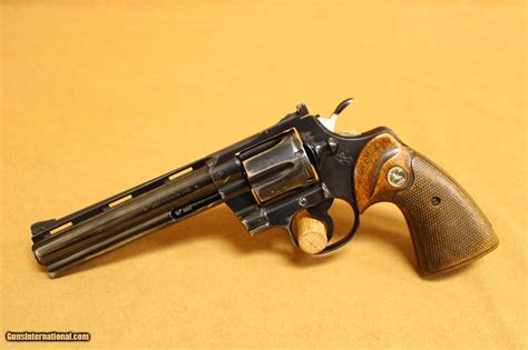 Colt Python 6 Inch Blued 357 Magnum 1963 Candr Eligible
