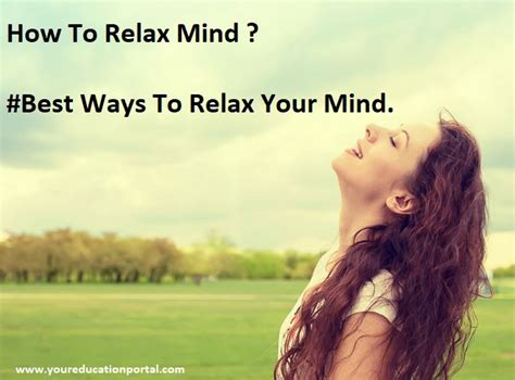 How To Relax Your Mind 10 Most Effective Ways For Stress Management