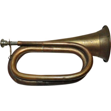 Military Bugle From Fransfinds On Ruby Lane