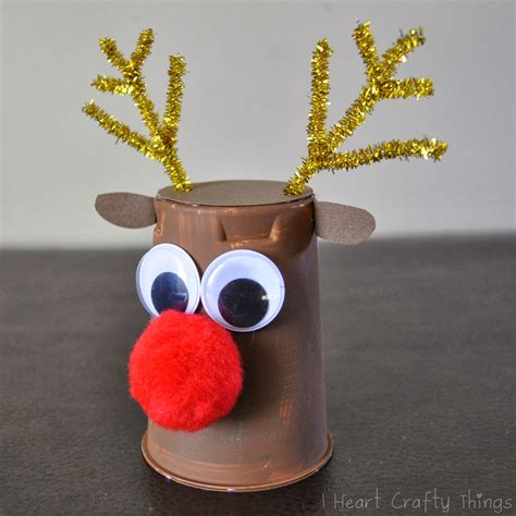 Rudolph Reindeer Craft I Heart Crafty Things