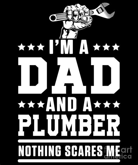 dad and plumber father plumbing profession t digital art by thomas larch fine art america