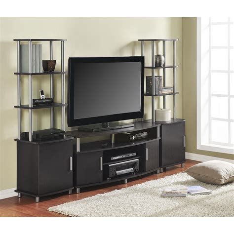 Ameriwood Home Carson Tv Stand For Tvs Up To 50 Espresso