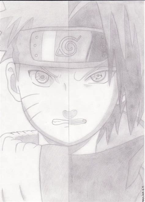 Sasuke And Naruto Split