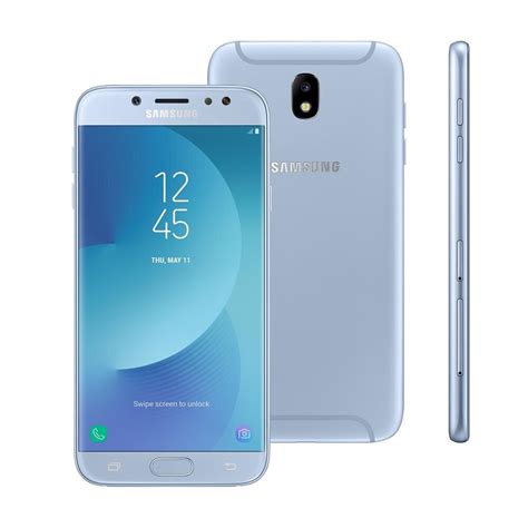 Smartphone Samsung Galaxy J7 Pro Azul Com 64gb Tela 55 Câmera 13mp