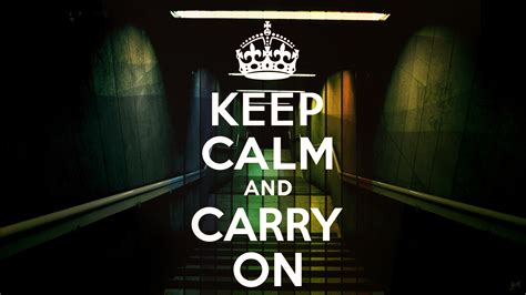 Keep Calm And Carry On Wallpaper 1600x900 55732