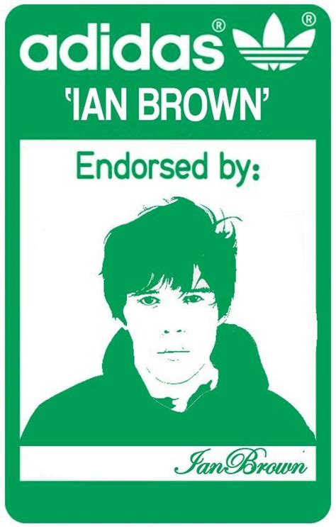 Adidas Endorsed By Ian Brown The Stone Roses Adidas Poster Adidas