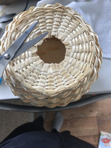 Diy Woven Pendant Light From An Ikea Basket Hand