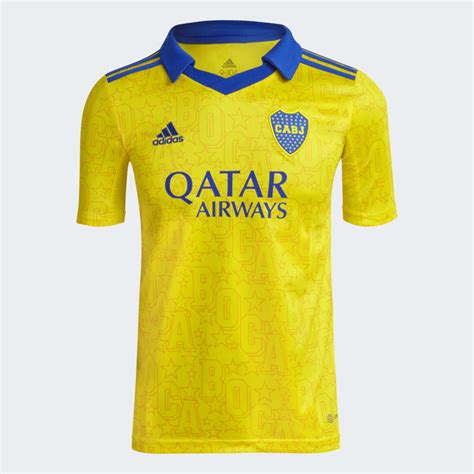 Adidas Tercera Camiseta Boca Juniors 2223 Amarillo Adidas Argentina