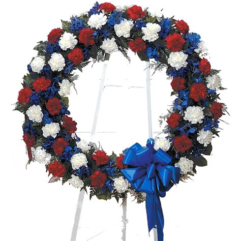 Red White And Blue Wreath Home Décor Wreaths And Door Hangers
