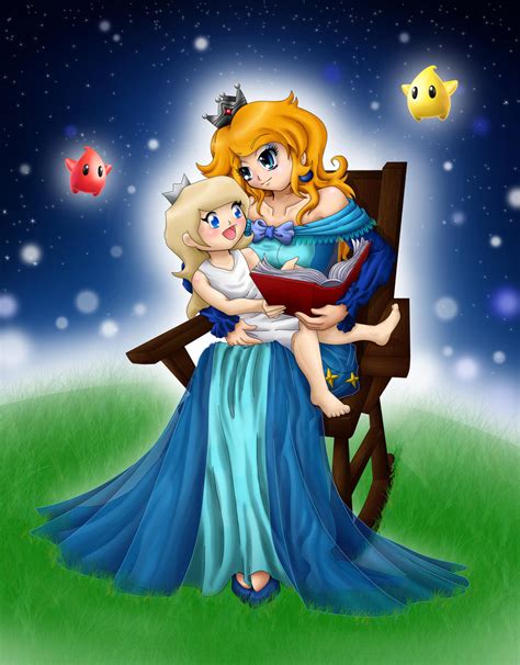 Young Rosalina And Her Mom By Lunar Maiden On Deviantart