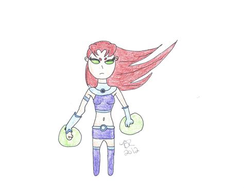 Chibi Starfire By Freeingmyangelwings On Deviantart