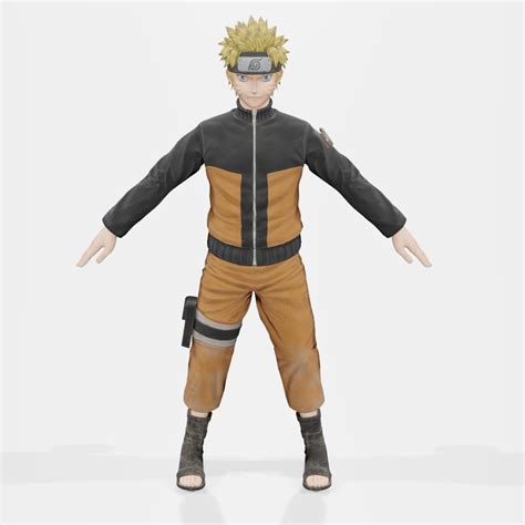 Naruto From Jump Force Free 3d Model By Migs