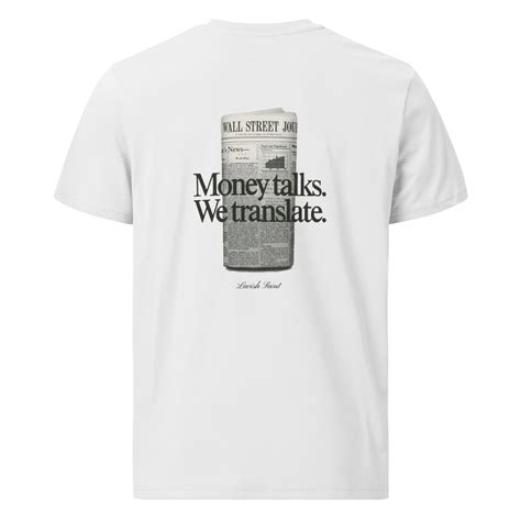 Money Talks T Shirt Lavish Saint