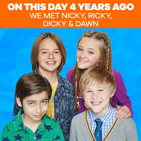 On This Day Nicky Ricky Dicky And Dawn On This Day 4 Years Ago We