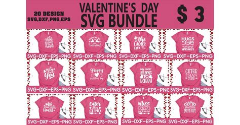 Valentines Day Svg Bundle Bundle · Creative Fabrica