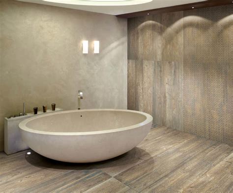 Porcelain bathroom tile stoneware is an attractive alternative to ceramic tile. Wood Look Porcelain Tiles from Refin at Royal Stone & Tile ...