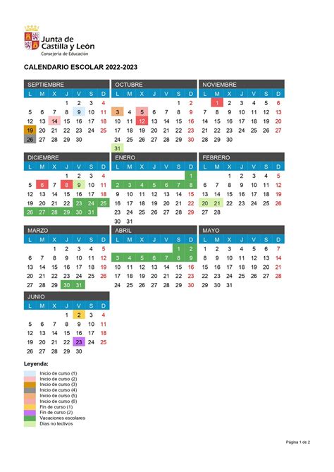 Calendario Escolar Qu D A Empiezan Y Terminan Las Clases