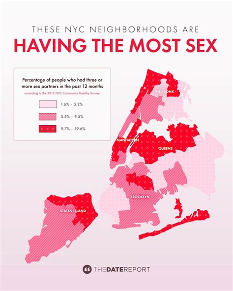 Map Shows Where New Yorkers Have Had The Most Sex Over The Past Year