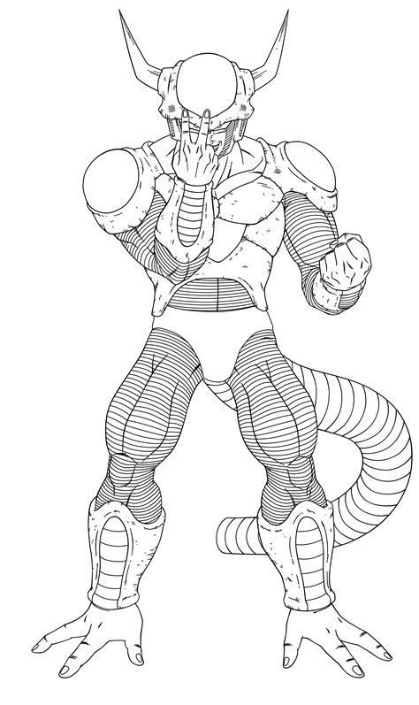Frieza And Vegeta Coloring Page Anime Coloring Pages Porn Sex Picture