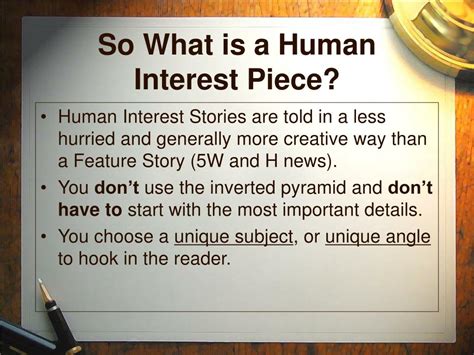 ppt human interest story powerpoint presentation free download id 5914048