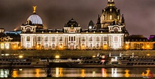 Staatliche Akademie der Bildenden Künste Dresden Foto & Bild | nacht ...