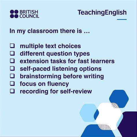 This Checklist Offers Teachingenglish British Council