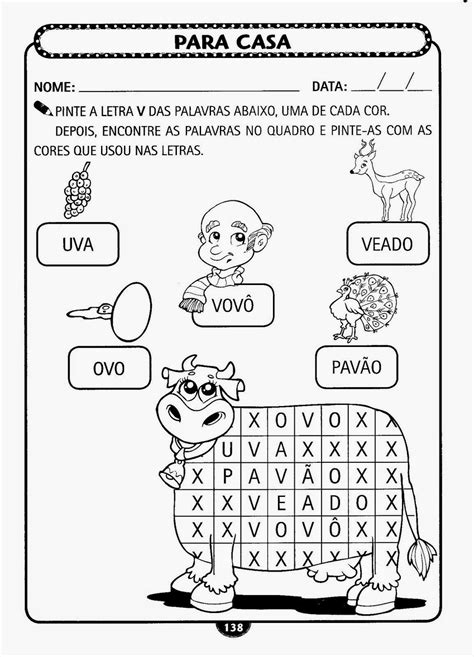 Atividades Para Imprimir Para Crianças De 5 Anos Relacionado A Crianças