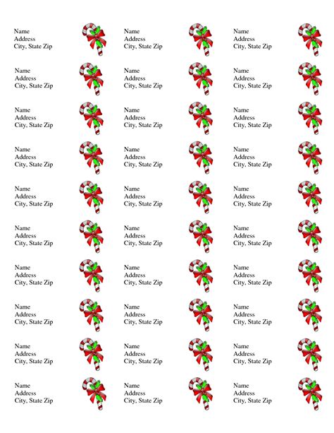 176 rectangle labels per a4 sheet, 12 mm x 11 mm. Free Printable Christmas Labels Templates | Christmas ...