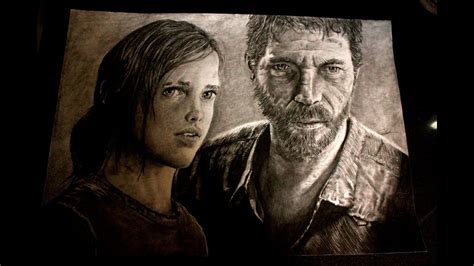 The Last Of Us Drawing Time Lapse Youtube