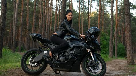 Motorcycle Girl Wallpaper Images 30432 Hot Sex Picture