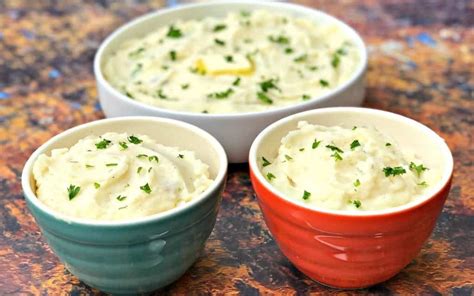 On the continuum from slightly textured to exquisitely satiny spuds, use a. Quick and Easy Instant Pot Garlic Mashed Potatoes with cream cheese and sour cream is a recipe ...