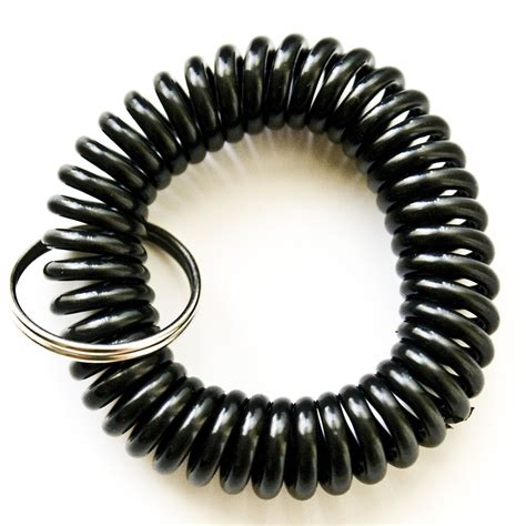 Spiral Wrist Coil Key Chain Our Wrist Coil Key Chain Fits Comfortably