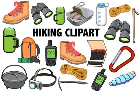 Hiking Clipart 240427 Illustrations Design Bundles