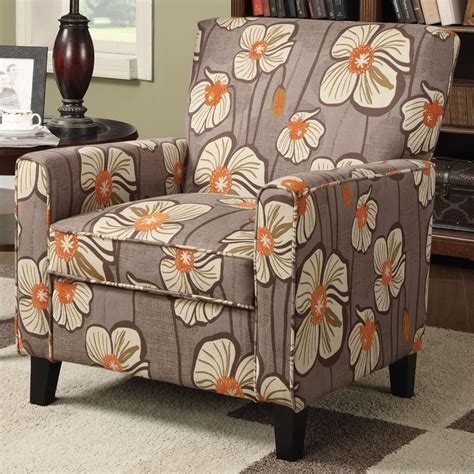 ✓ free for commercial use ✓ high quality images. Contemporary Floral Pattern Fabric Accent Chair by Coaster ...