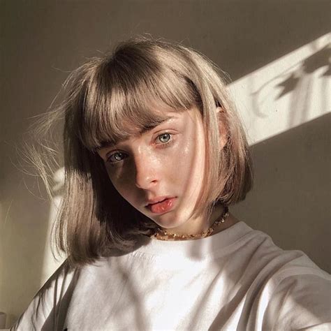 Pin By Syd On Girlies ♡♡ Aesthetic Hair Short Hair