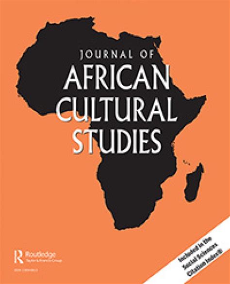 The Book Series Journal Of African Cultural Studies