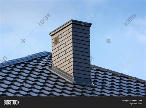 Chimney Roof Modern Image And Photo Free Trial Bigstock