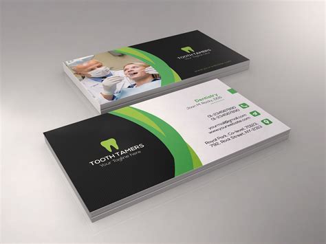 This Is A Dental Business Card Template This Template Download