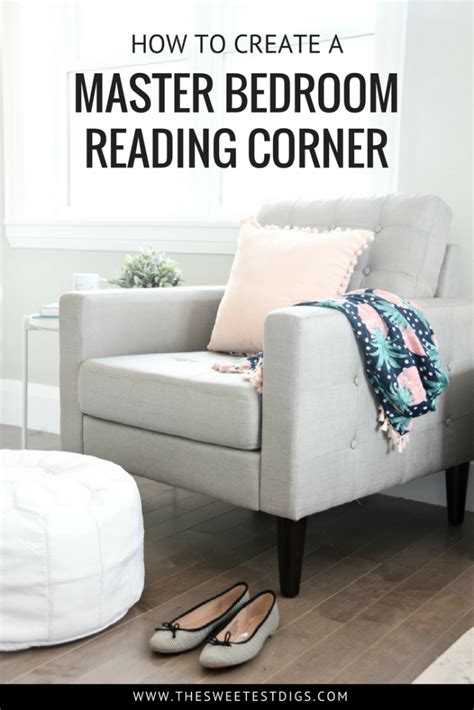 One Room Challenge Creating A Master Bedroom Reading Corner The