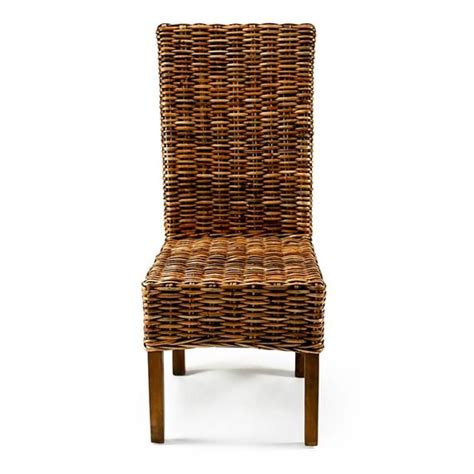 20 Tall Back Wicker Chairs