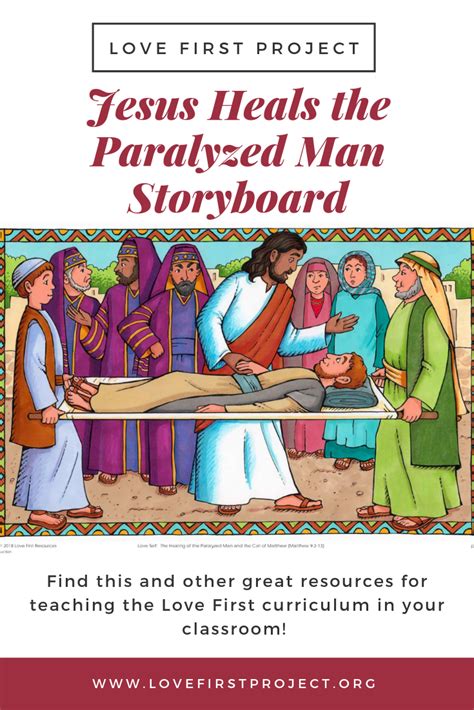 Downloadable High Resolution File Of 8 Page Bible Story Board Of Jesus